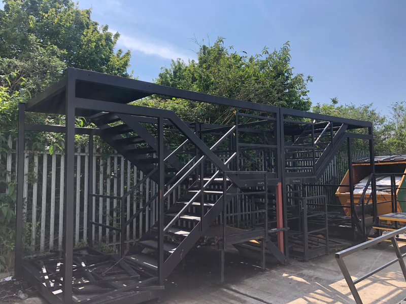 Modular Steel External Staircase